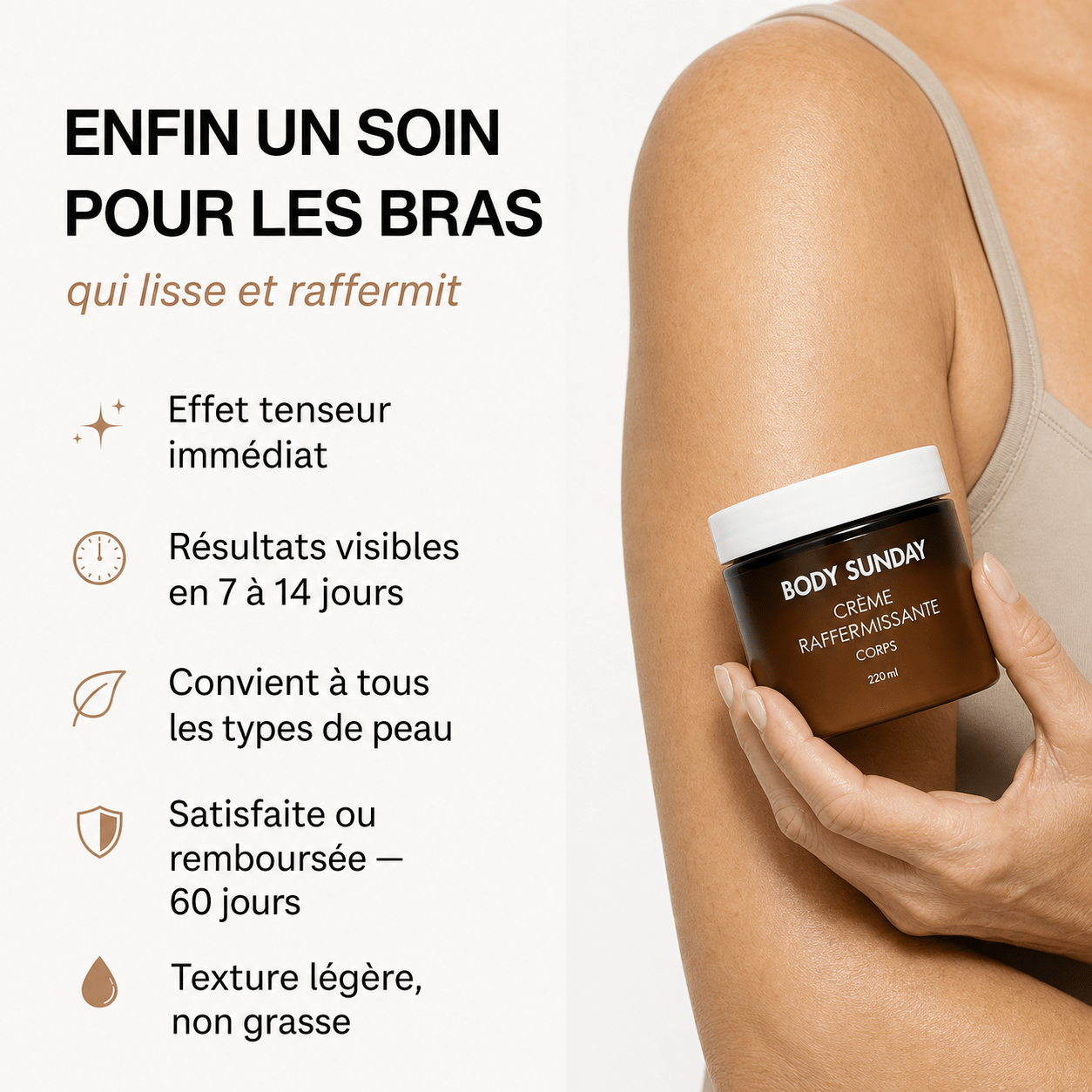 BODY SUNDAY CRÈME RAFFERMISSANTE PEAU FRIPÉE - Body Sunday