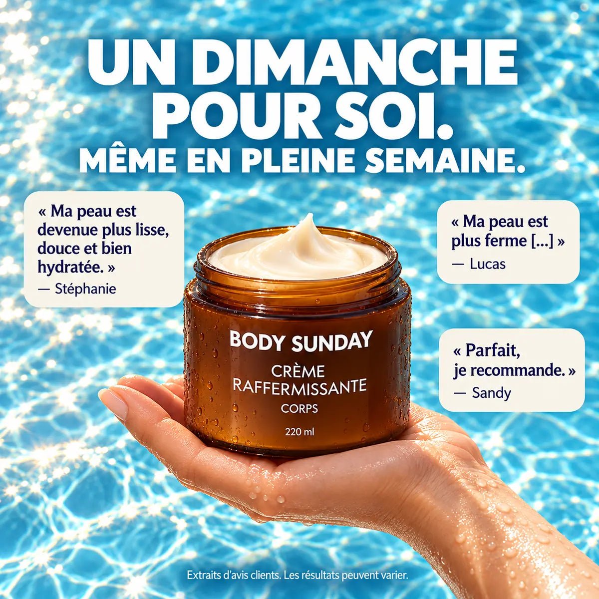 BODY SUNDAY CRÈME RAFFERMISSANTE PEAU FRIPÉE - Body Sunday
