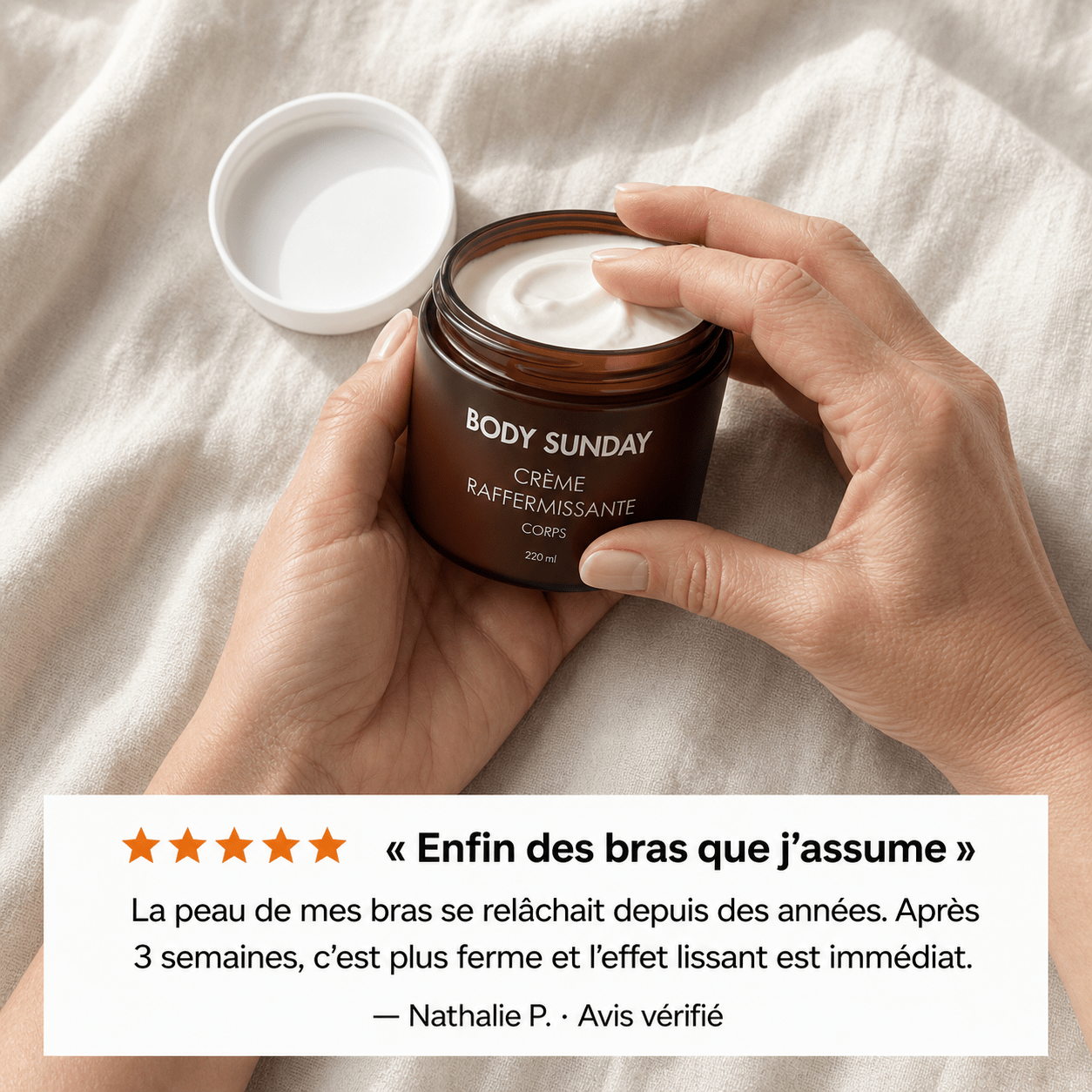 BODY SUNDAY CRÈME RAFFERMISSANTE PEAU FRIPÉE - Body Sunday