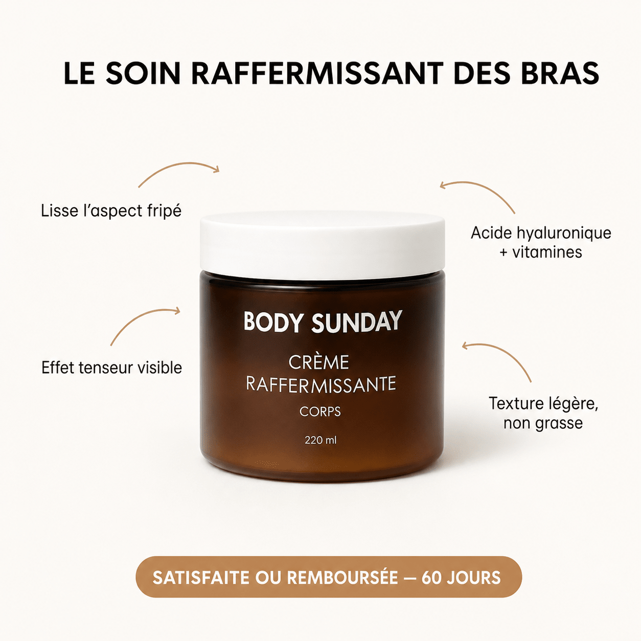 BODY SUNDAY CRÈME RAFFERMISSANTE PEAU FRIPÉE - Body Sunday