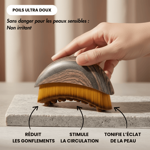 Brosse de drainage lymphatique - Body Sunday