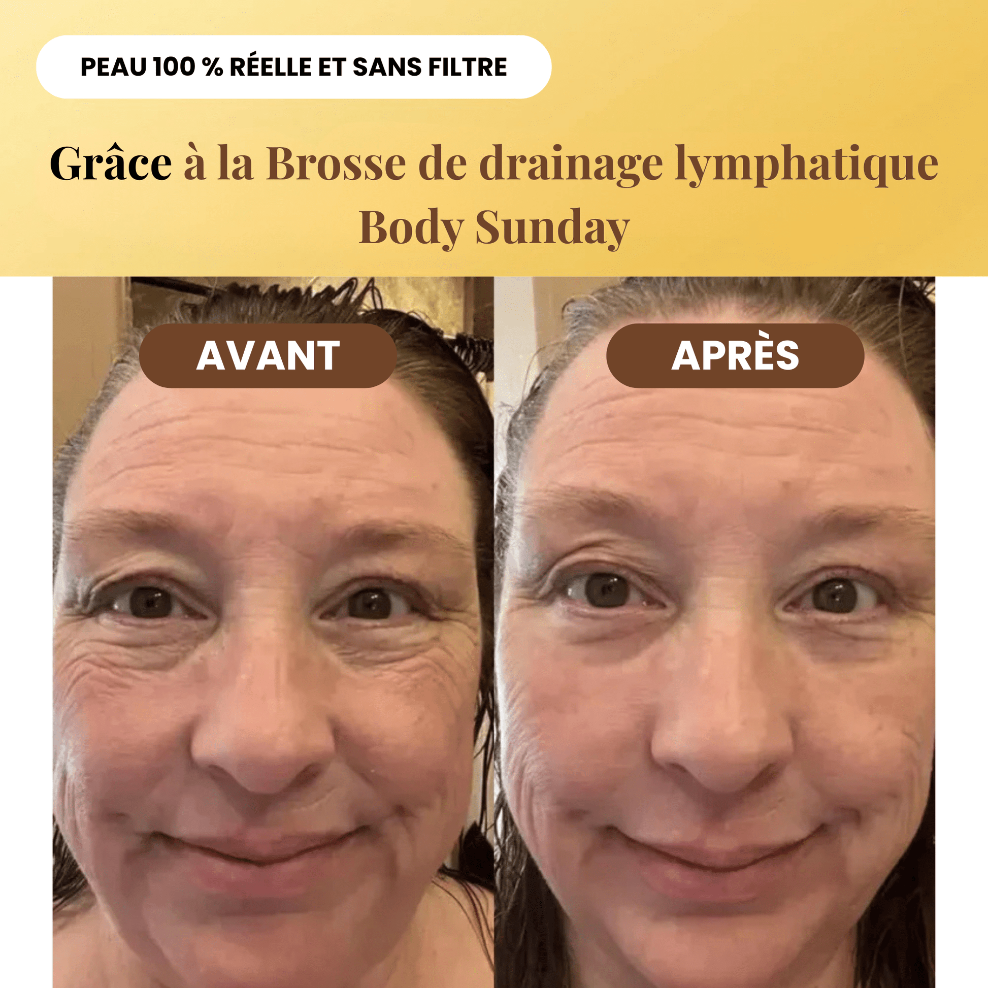 Brosse de drainage lymphatique - Body Sunday