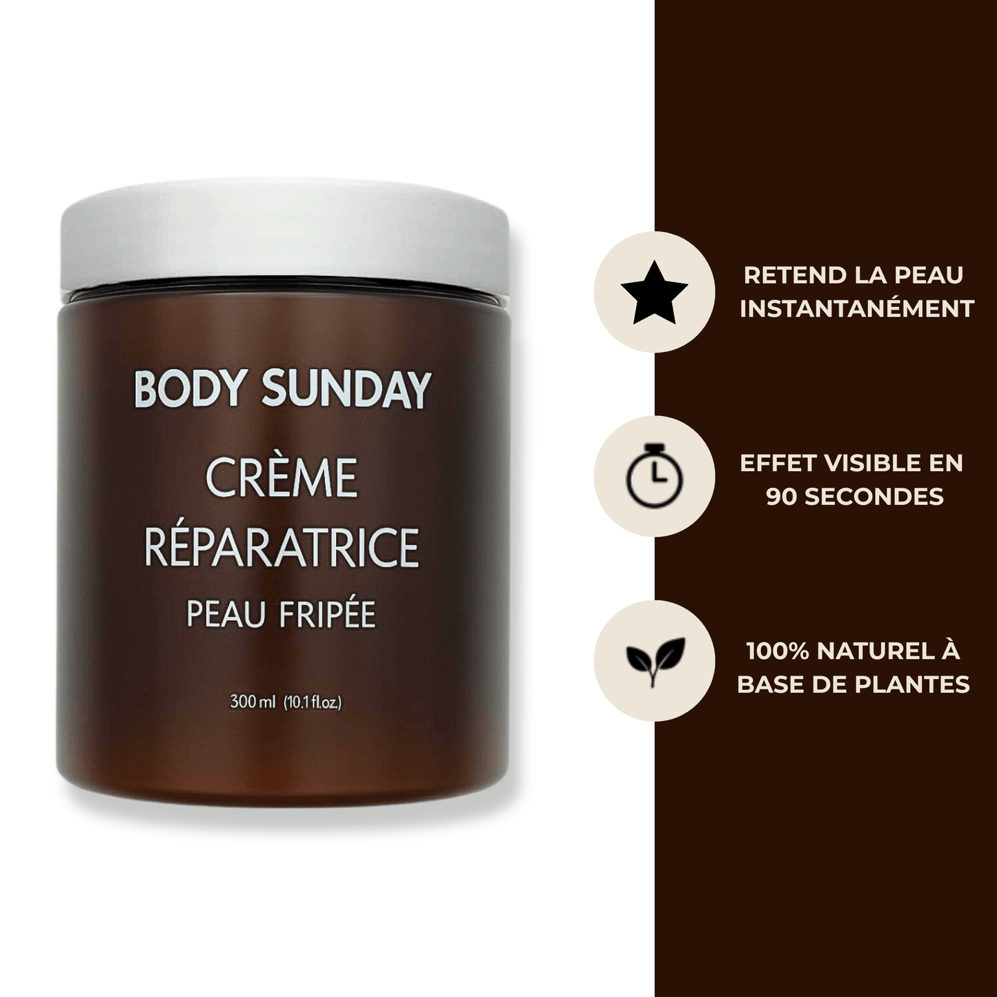 Crème réparatrice peau fripée - Body Sunday